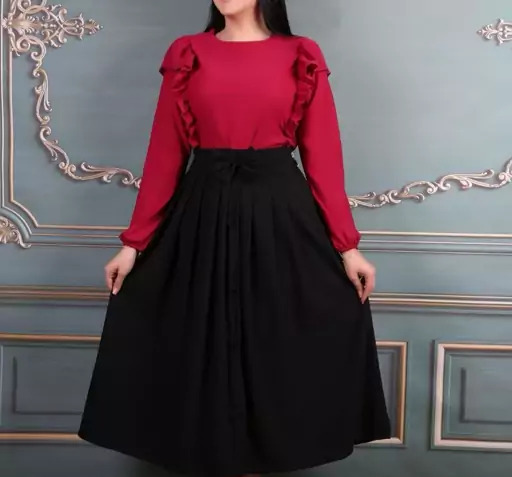عکس ست شومیز دامن دخترانه مجلسی