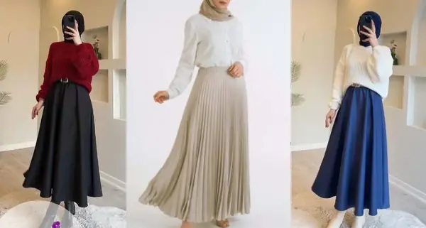 عکس ست شومیز و دامن دخترانه مجلسی