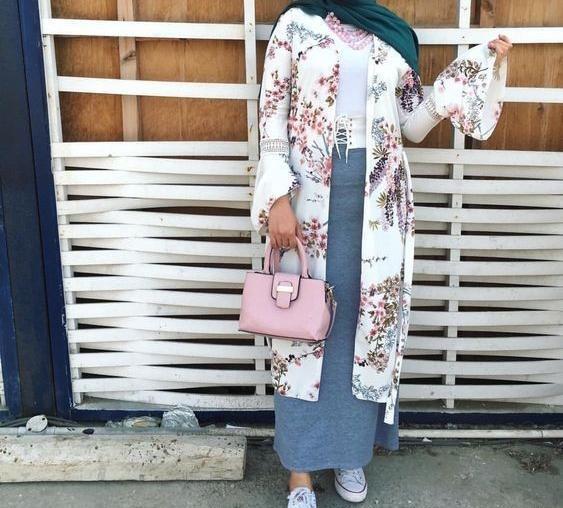 عکس مدل مانتو گل گلی تابستانی