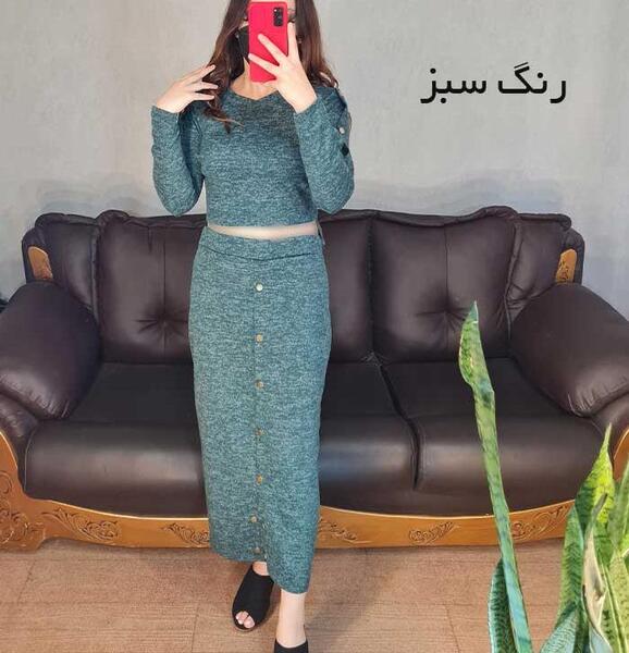 عکس ست نیم تنه و دامن مجلسی دخترانه