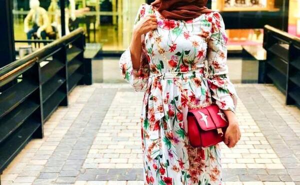 عکس مدل مانتو گل گلی ریز