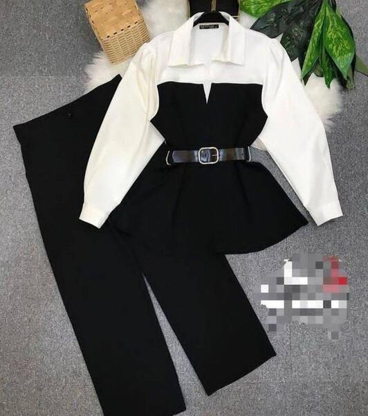 عکس ست شومیز شلوار دخترانه مجلسی