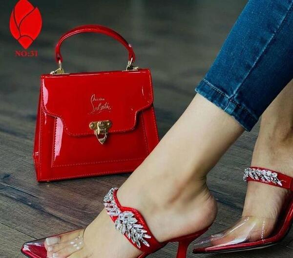 عکس کیف و کفش ست دخترانه مجلسی