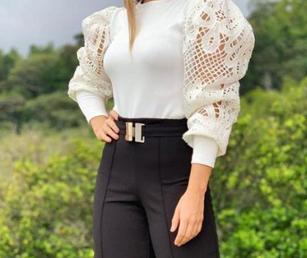 عکس ست بلوز شلوار مجلسی دخترانه اینستاگرام
