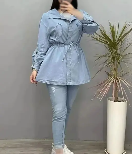 عکس مدل مانتو لی کاغذی طرح دار
