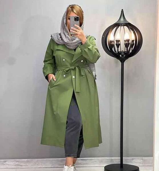 عکس مدل مانتو لی کاغذی اسپرت