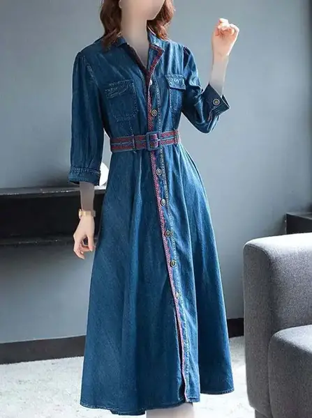 عکس مدل مانتو لی کاغذی جلو بسته