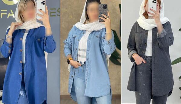 عکس مدل مانتو لی کاغذی جدید