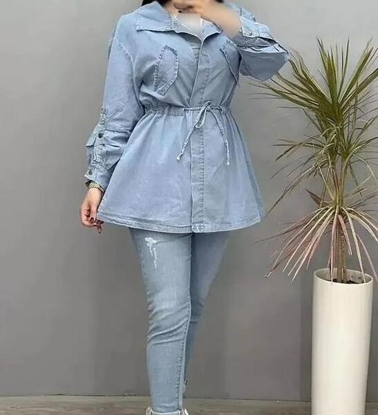 عکس مدل مانتو لی کاغذی جدید