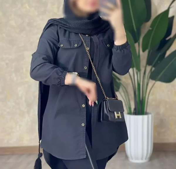 عکس مدل مانتو لی کاغذی سایز بزرگ