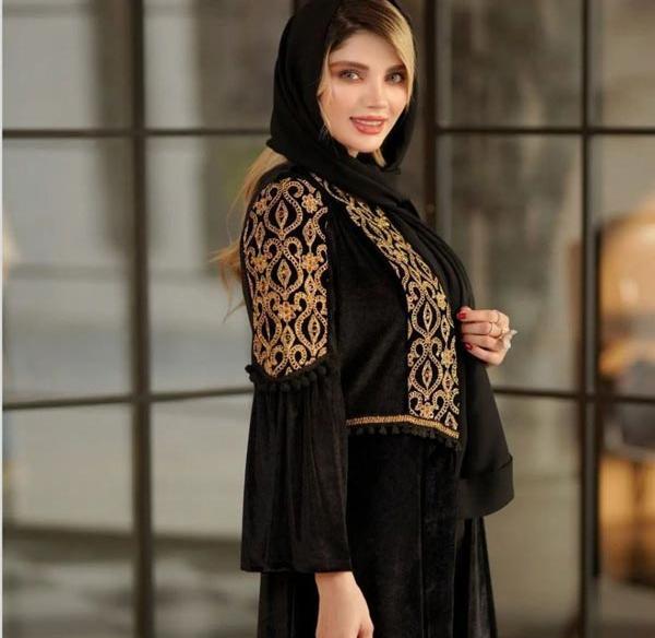 عکس مدل مانتو لاکچری شیک