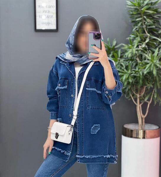 عکس مدل مانتو لی جلو باز دخترانه