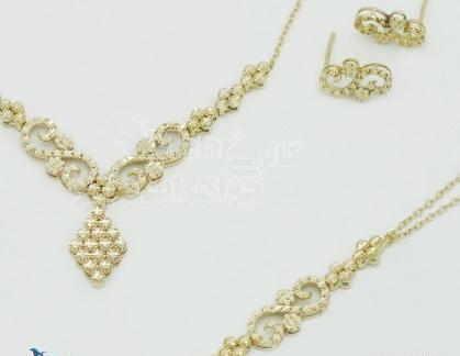 عکس قیمت ست کامل طلا دخترانه