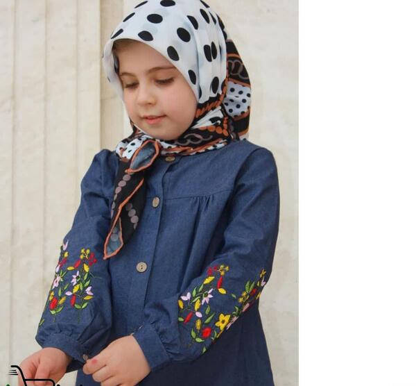 عکس مدل مانتو لی دخترانه بچه گانه