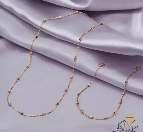 دانلود عکس نیم ست طلا دخترانه