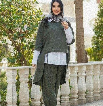 عکس مدل مانتو لشی دخترانه