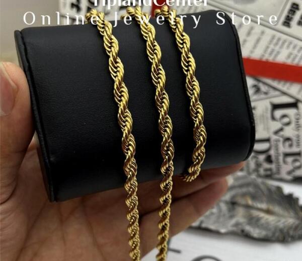 عکس ست گردنبند و دستبند دخترانه اسپرت طلا