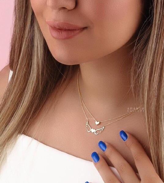 عکس ست طلا ظریف دخترانه