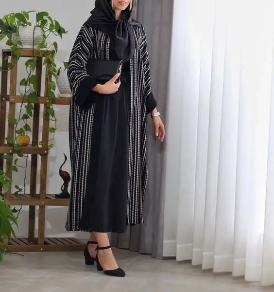 عکس مدل مانتو مشکی جدید اینستا
