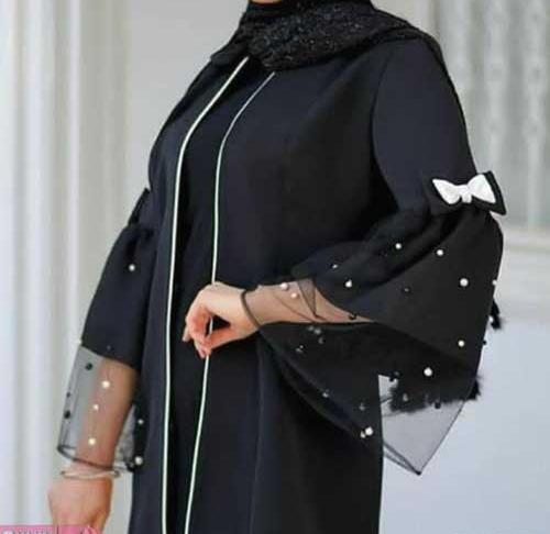 عکس مدل مانتو مشکی جدید اینستا