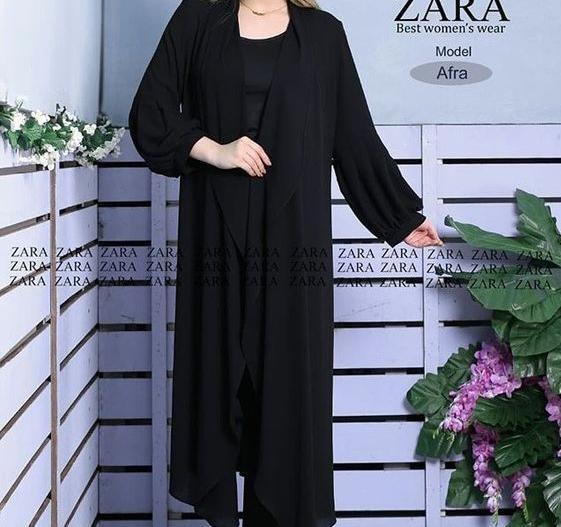 عکس مدل مانتو مشکی جدید ساده