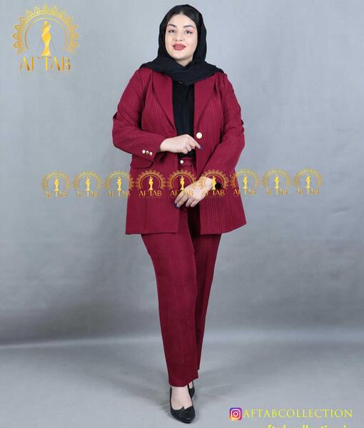 عکس ست مانتو و شلوار شیک دخترانه