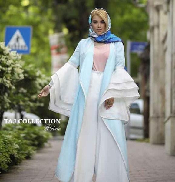 عکس ست مانتو و شلوار شیک دخترانه