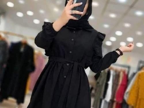 عکس مدل مانتو مشکی اسپرت دخترانه جدید