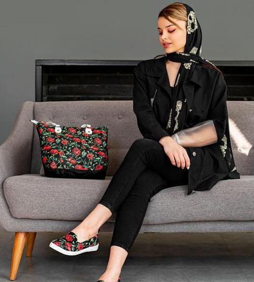 عکس کیف و کفش ست دخترانه شیک