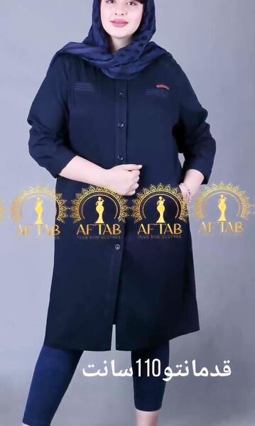 عکس مدل مانتو جدید اداری سایز بزرگ