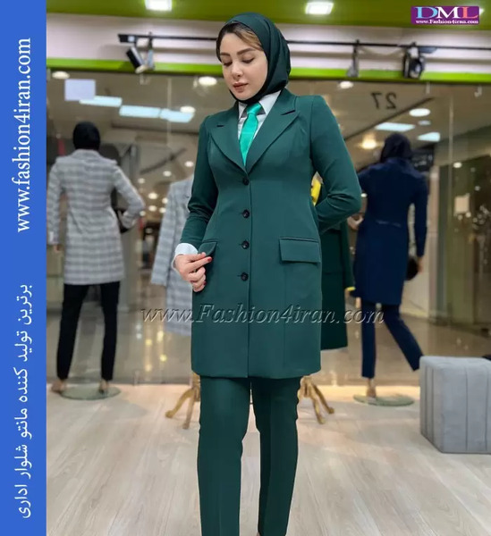 عکس مدل مانتو شلوار جدید اداری