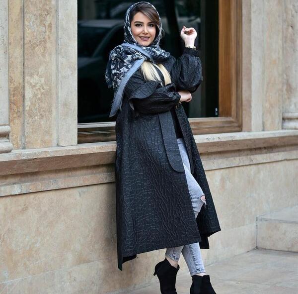 عکس مدل مانتو جدید برای افراد چاق قد کوتاه
