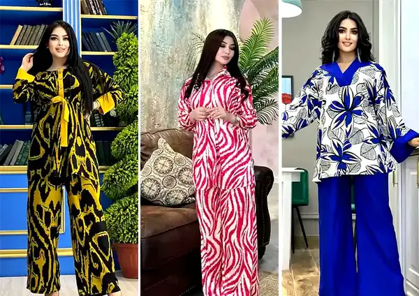 عکس ست بلوز شلوار دخترانه شیک مجلسی