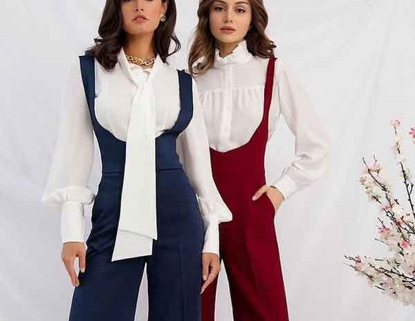 عکس ست بلوز شلوار دخترانه شیک مجلسی