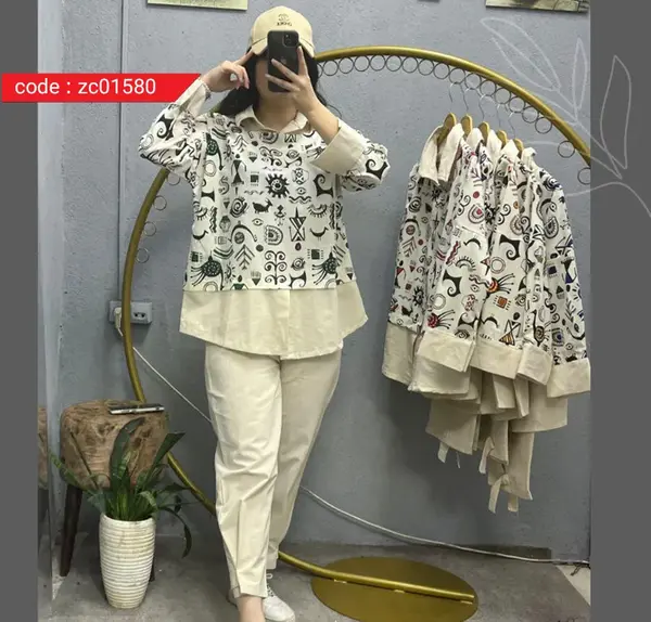 عکس ست بلوز شلوار دخترانه شیک مجلسی