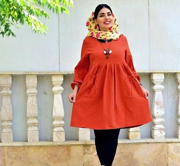عکس مدل مانتو جدید بلند جلو بسته زنانه