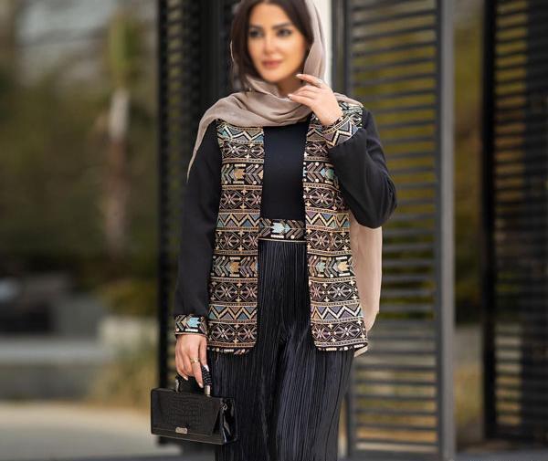 عکس مدل مانتو جدید برای عید امسال