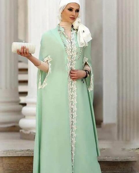 عکس مدل مانتوی مجلسی بلند جدید