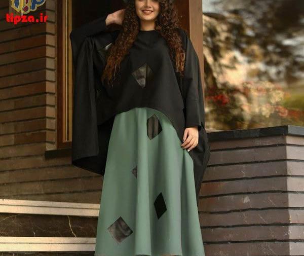 عکس مدل مانتو پانچ جدید ۱۴۰۰