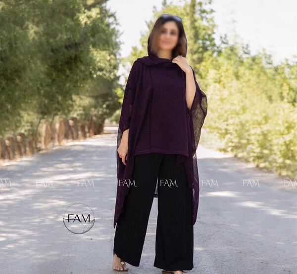 عکس مدل مانتو پانچ جدید ۱۴۰۰