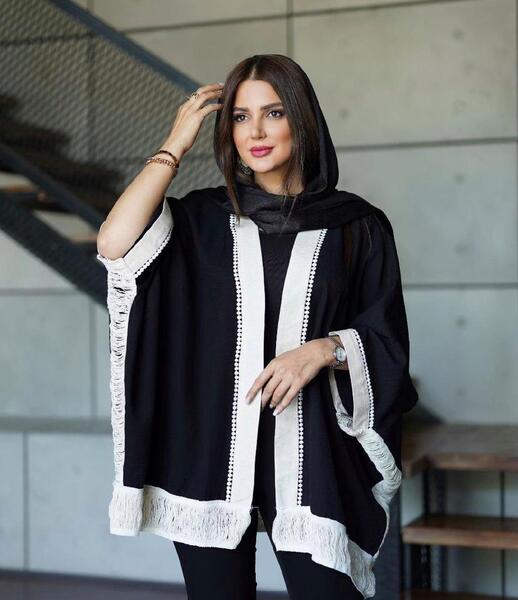 عکس مدل مانتو پانچ جدید کوتاه