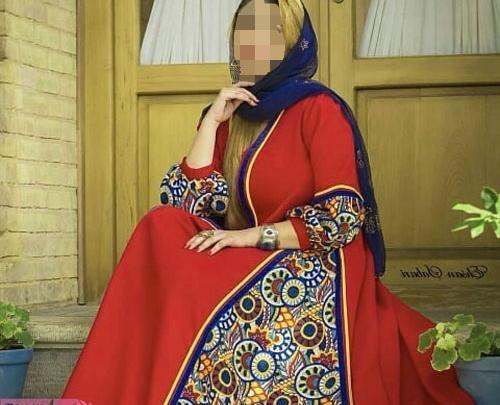 عکس مدل مانتو جدید سنتی حاشیه دار