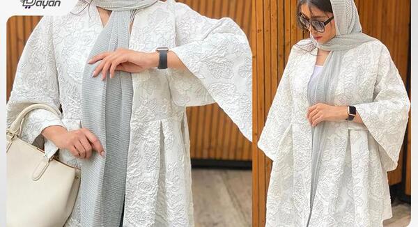 عکس مدل مانتو پایین حاشیه دار جدید