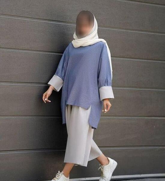 عکس مدل مانتو گشاد و بلند جدید