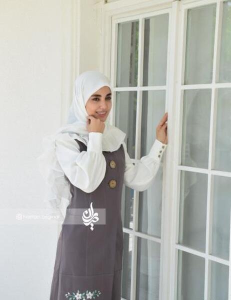 عکس مدل مانتو دوتیکه جدید شیک