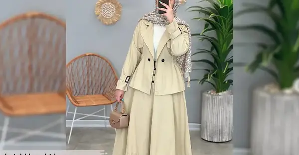 عکس مدل مانتو دوتیکه جدید ۱۴۰۳