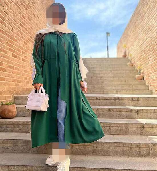 عکس مدل مانتو بلند جدید سال ۱۴۰۳
