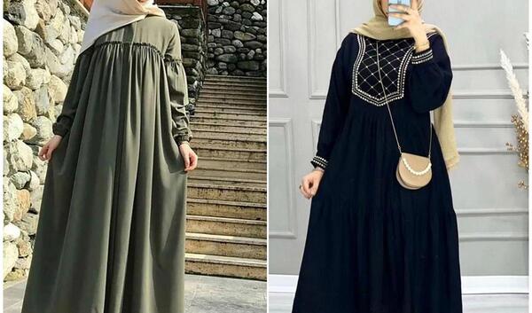 عکس مدل مانتو جدید ساده جلو بسته