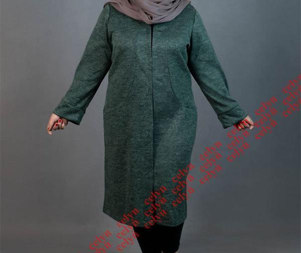 عکس مدل مانتو پاییزه جدید سایز بزرگ