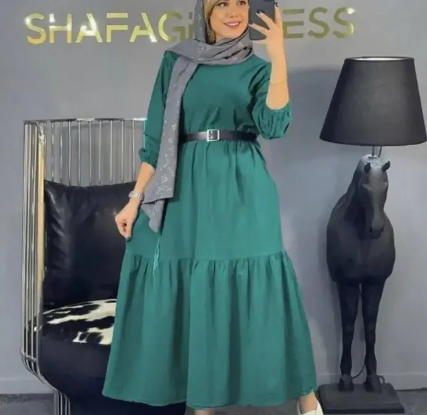 عکس مدل مانتو عروسکی جدید بلند